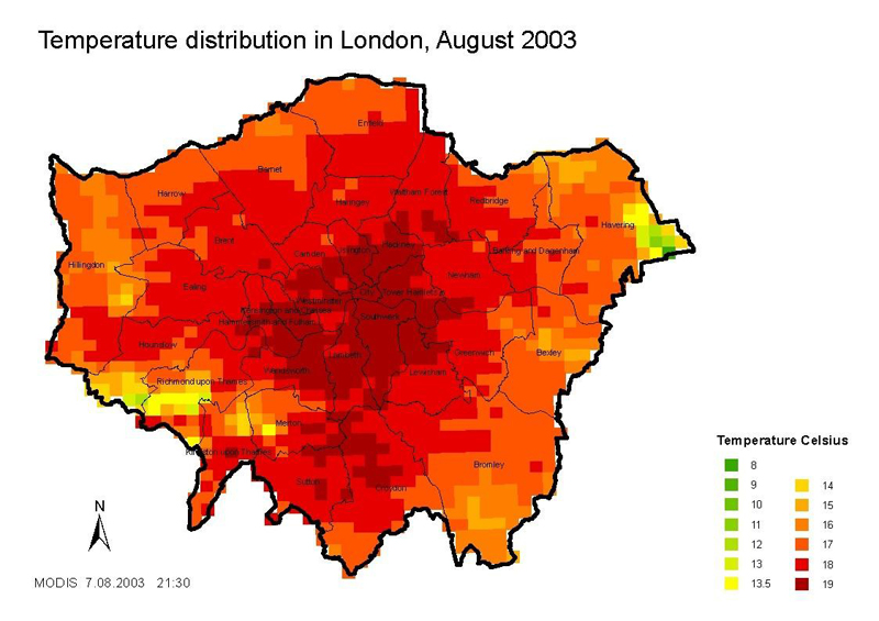 uk heatwave 2015 case study